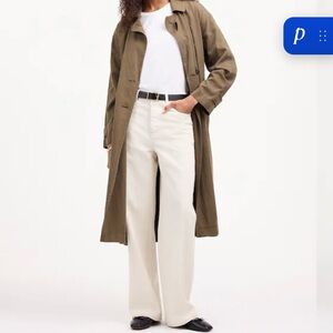 Madewell White Low Slung Baggy Jeans Size 28